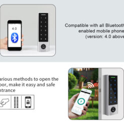 SECUKEY αυτόνομο πληκτρολόγιο πρόσβασης SCK-H3-BT, αδιάβροχο, Bluetooth Access Control Access Control 2