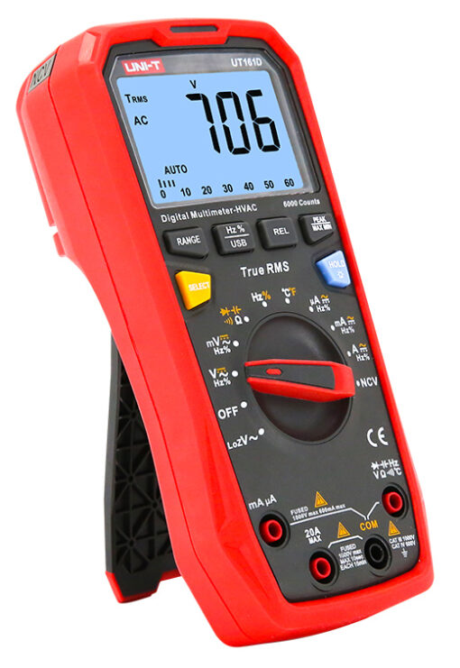 UNI-T ψηφιακό πολύμετρο UT161D, 1000V AC/DC, NCV, True RMS Service & Εργαλεία Εργαλεία 2
