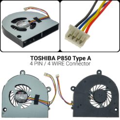 Ανεμιστήρας TOSHIBA P850 Type A CPU Fan PowerFix Group Ανεμιστήρας TOSHIBA P850 Type A CPU Fan CPU Fan/Ανεμιστήρας TOSHIBA P850 Type A/