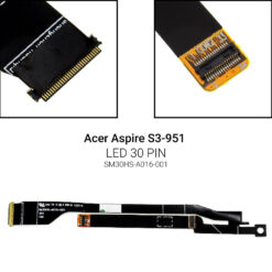 Καλωδιοταινία οθόνης για Acer Aspire S3-951 X5RG Ανταλλακτικά Laptop PowerFix Group Καλωδιοταινία οθόνης για Acer Aspire S3-951 X5RG Ανταλλακτικά Laptop Ανταλλακτικά Laptop