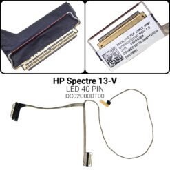 Καλωδιοταινία Οθόνης για HP Spectre 13-V 40 PIN Ανταλλακτικά Laptop Ανταλλακτικά Laptop
