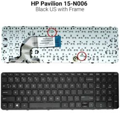 Πληκτρολόγιο HP 15-N006 with frame. Ανταλλακτικά Laptop PowerFix Group Πληκτρολόγιο HP 15-N006 with frame. Ανταλλακτικά Laptop Ανταλλακτικά Laptop