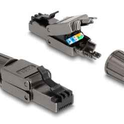 DELOCK βύσμα RJ45 CAT 8.1 STP 86514, tool-free, γκρι Διάφορα Δικτύου PowerFix Group DELOCK βύσμα RJ45 CAT 8.1 STP 86514, tool-free, γκρι Διάφορα Δικτύου -
