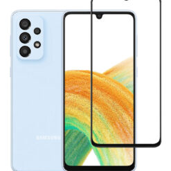 POWERTECH tempered glass 5D TGC-0553, full glue, Samsung A33 5G, μαύρο Mobile SAMSUNG