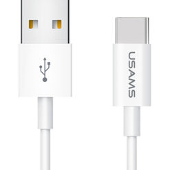 USAMS καλώδιο USB-C σε USB US-SJ285, 2A, 1m, λευκό USB-C (Type-C) USB-C