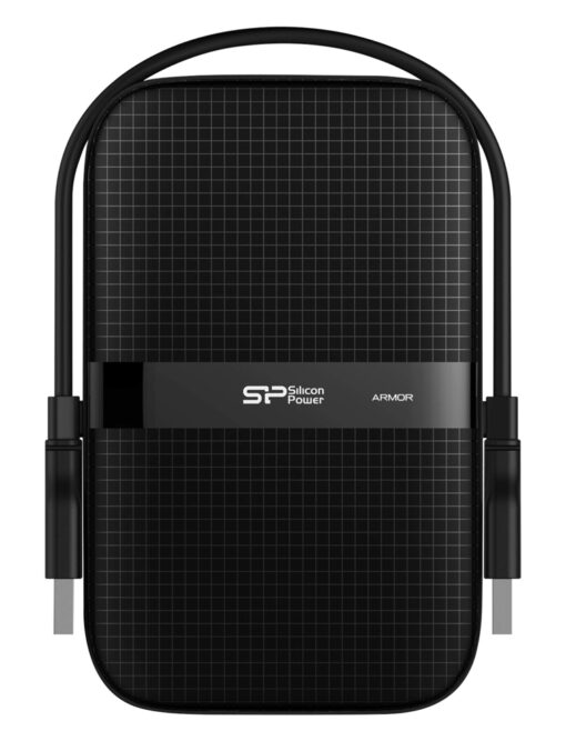 SILICON POWER εξωτερικός HDD Armor A60, 1TB, USB 3.2, μαύρος PC & Αναβάθμιση 1TB