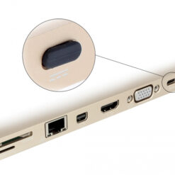 DELOCK κάλυμμα προστασίας για θύρα USB-C 64014, μαύρο, 10τμχ USB-C (Type-C) USB-C 2