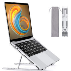 Μεταλλική βάση για laptop CT-LS01-AG, 15.6", ρυθμιζόμενο ύψος, ασημί Αξεσουάρ για Laptop Αξεσουάρ για Laptop 2