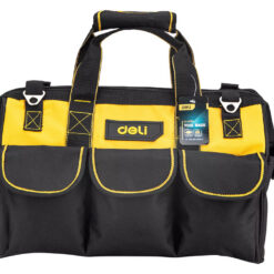 DELI τσάντα εργαλείων ώμου DL430116, 36 x 18 x 25cm, μαύρη Service & Εργαλεία Βοηθητικά Εργαλεία
