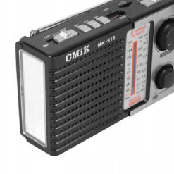 HMIK φορητό ραδιόφωνο & ηχείο MK-918 με φακό, USB/TF/AUX, μαύρο Εικόνα & Ήχος Εικόνα & Ήχος 2