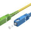 GOOBAY καλώδιο οπτικής ίνας SC-APC 59597, Singlemode OS2, 5m, λευκό Δίκτυο Δίκτυο 2