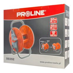 PROLINE καρούλι για λάστιχο ποτίσματος 99392, έως 60m, 1/2" & 3/4" Είδη Κήπου Βάση 2