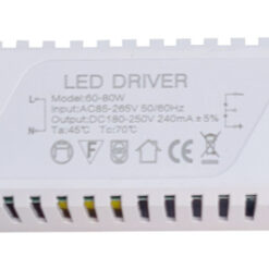 LED Driver SPHLL-DRIVER-001, 60-80W, 3x4x12cm Παρελκόμενα Φωτισμού Μετασχηματιστής