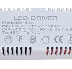 LED Driver SPHLL-DRIVER-001, 50-60W, 2x3x12cm Παρελκόμενα Φωτισμού Μετασχηματιστής