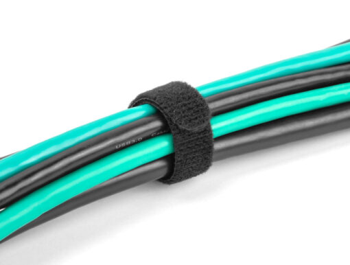 DELOCK δεματικά καλωδίων 19010, τύπου velcro, 12x150mm, μαύρα, 10τμχ Καλώδια - Αντάπτορες Δεματικά τύπου velcro 2