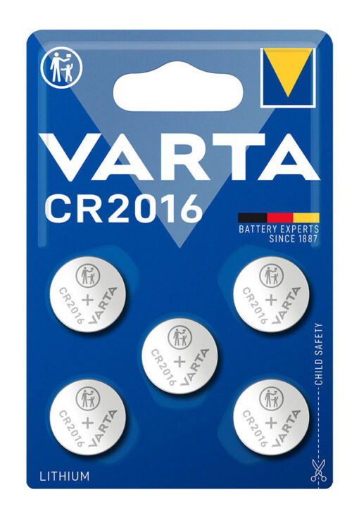 VARTA μπαταρία λιθίου CR2016, 3V, 5τμχ Είδη Γραφείου & Εξοπλισμός CR2016