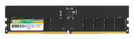SILICON POWER μνήμη DDR5 UDIMM SP016GBLVU480F02, 16GB, 4800MHz, CL40 PC & Αναβάθμιση 16GB