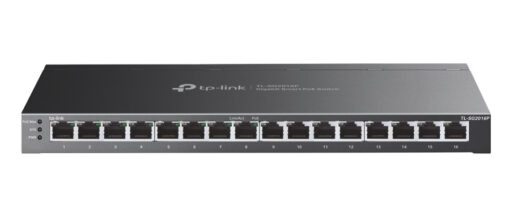 TP-LINK JetStream switch TL-SG2016P, 16-Port Gigabit, 8x PoE+, Ver. 1.0 Switches 10 - 100 - 1000