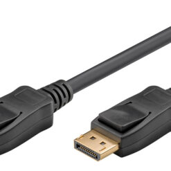 GOOBAY καλώδιο DisplayPort 61712, 4K/60Hz, 21.6 Gbps, 2m, μαύρο Εικόνα 4K