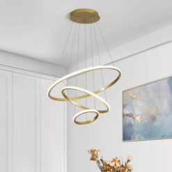 POWERTECH LED φωτιστικό οροφής HLL-0078, 44W, 4000K, 60x60cm, χρυσό Σπίτι & Gadgets Ενσωματωμένο LED 11