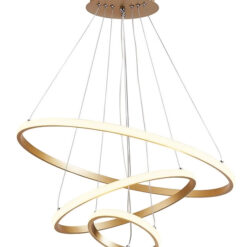 POWERTECH LED φωτιστικό οροφής HLL-0078, 44W, 4000K, 60x60cm, χρυσό Σπίτι & Gadgets Ενσωματωμένο LED 10