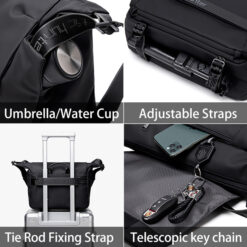 ARCTIC HUNTER τσάντα ώμου K00152 με θήκη tablet, 13L, μαύρη Προσωπική Φροντίδα PowerFix Group 2 ARCTIC HUNTER τσάντα ώμου K00152 με θήκη tablet, 13L, μαύρη Προσωπική Φροντίδα - 2