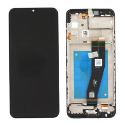 SAMSUNG A025 Galaxy A02s – LCD – Complete front + Touch Black VERSION GH81-20181A Original Service Pack LCD - Touch A025F Galaxy A02s