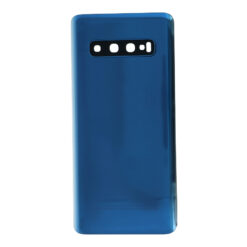 SAMSUNG G973 Galaxy S10 – Battery cover + Adhesive + Camera Lens Blue OEM Battery cover G973F Galaxy S10