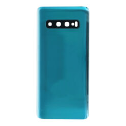 SAMSUNG G973 Galaxy S10 – Battery cover + Adhesive + Camera Lens Green OEM Battery cover G973F Galaxy S10