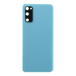 SAMSUNG Galaxy S20 / S20 5G – Battery cover + Adhesive + Camera Lens Blue Original Battery cover G980F Galaxy S20