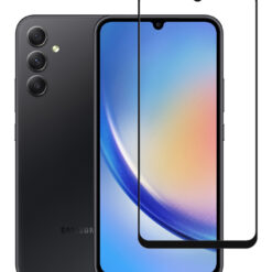 POWERTECH tempered glass 5D TGC-0638, Samsung A34 5G, full glue, μαύρο Mobile SAMSUNG
