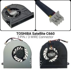 Ανεμιστήρας Toshiba Satellite C650 C660 3PIN CPU Fan PowerFix Group Ανεμιστήρας Toshiba Satellite C650 C660 3PIN CPU Fan CPU Fan/Ανεμιστήρας Toshiba Satellite C650 C660 3PIN/