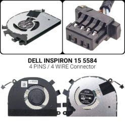 Ανεμιστήρας για DELL INSPIRON 15 5584 CPU Fan PowerFix Group Ανεμιστήρας για DELL INSPIRON 15 5584 CPU Fan CPU Fan/Ανεμιστήρας για DELL INSPIRON 15 5584/