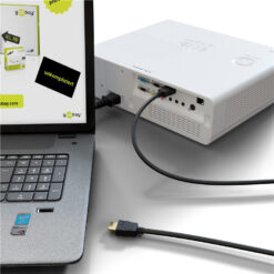 GOOBAY καλώδιο HDMI 2.0 60620 με Ethernet, 4K/60Hz, 18 Gbps, 1m, μαύρο Εικόνα 4K 2