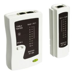 GOOBAY tester δικτύου 68856, CAT 5/6 & ISDN, RJ11, RJ12, & RJ45 Service & Εργαλεία Εργαλεία