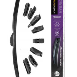 MOJE AUTO υαλοκαθαριστήρας Hybrid 92-H18, 18" (450mm), 9 αντάπτορες Gadgets - Αξεσουάρ Gadgets - Αξεσουάρ
