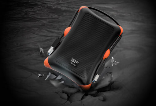 SILICON POWER εξωτερικός HDD Armor A30, 2TB, USB 3.2, μαύρος PC & Αναβάθμιση 2TB 2