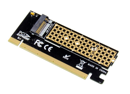 POWERTECH κάρτα επέκτασης 16x PCIe σε M.2 M Key NVMe ST529 PC & Αναβάθμιση M.2 SSD