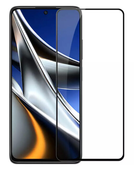 POWERTECH tempered glass 5D TGC-0607, Xiaomi Poco X4 Pro 5G, full glue Mobile Tempered Glass
