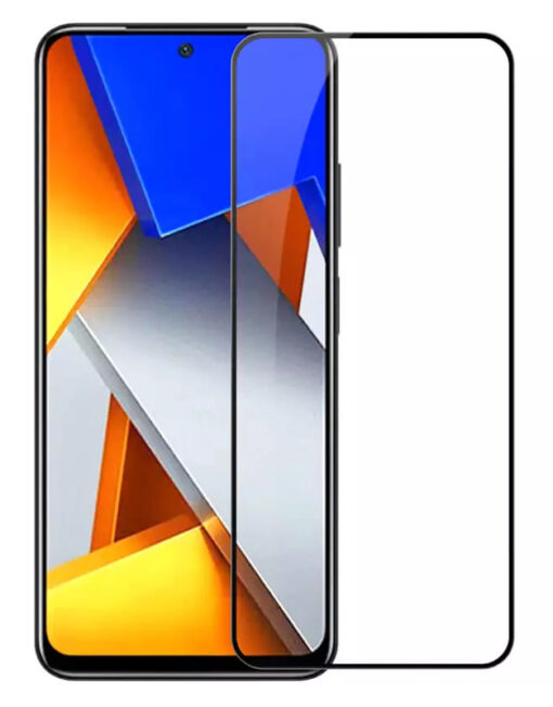 POWERTECH tempered glass 5D TGC-0608, Xiaomi Poco M4 Pro, full glue Mobile Tempered Glass