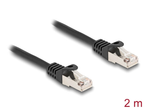 DELOCK καλώδιο RJ50 80188, S/FTP, 26 AWG, 2m, μαύρο POS-Barcode Scanners POS-Barcode Scanners 2