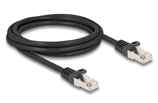 DELOCK καλώδιο RJ50 80188, S/FTP, 26 AWG, 2m, μαύρο POS-Barcode Scanners POS-Barcode Scanners