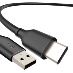 CABLETIME καλώδιο USB-C σε USB U323A, 3A, 480Mbps, 0.25m, μαύρο USB-C (Type-C) USB-C