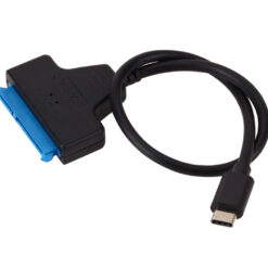 POWERTECH καλώδιο σύνδεσης HDD/SSD CAB-UC060, USB-C σε SATA 6Gbps, μαύρο Θήκες & Trays Σκληρών Δίσκων Θήκες & Trays Σκληρών Δίσκων