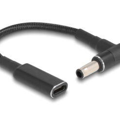 POWERTECH καλώδιο τροφοδοσίας CAB-UC066, USB-C σε Samsung 5.5x3mm, μαύρο Αξεσουάρ για Laptop SAMSUNG