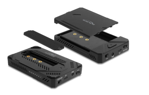 DELOCK θήκη M.2 NVMe & SATA SSD/HDD 42020, 10Gbps, λειτουργία κλώνου Θήκες & Trays Σκληρών Δίσκων Θήκες & Trays Σκληρών Δίσκων