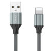 LDNIO καλώδιο Lightning σε USB LS371, 2.1A, 1m, λευκό USB USB 3