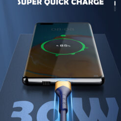 LDNIO καλώδιο USB-C σε USB LS801, 30W, 1m, λευκό USB-C (Type-C) USB-C 2