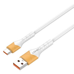 LDNIO καλώδιο USB-C σε USB LS801, 30W, 1m, λευκό USB-C (Type-C) USB-C