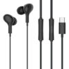 CELEBRAT earphones με μικρόφωνο G25, 3.5mm σύνδεση, Φ10mm, 1.2m, λευκά Mobile Earphones 4